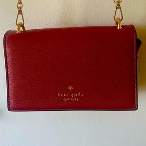 Brick Red Kate Spade Purse Crossbody Bag